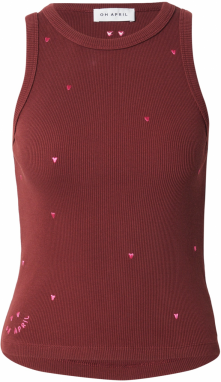 OH APRIL Top 'Dany'  ružová / bordová