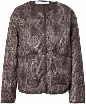 JJXX Prechodná bunda 'PERRY'  tmavohnedá / sivá