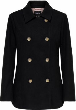 ONLY Prechodný kabát  čierna