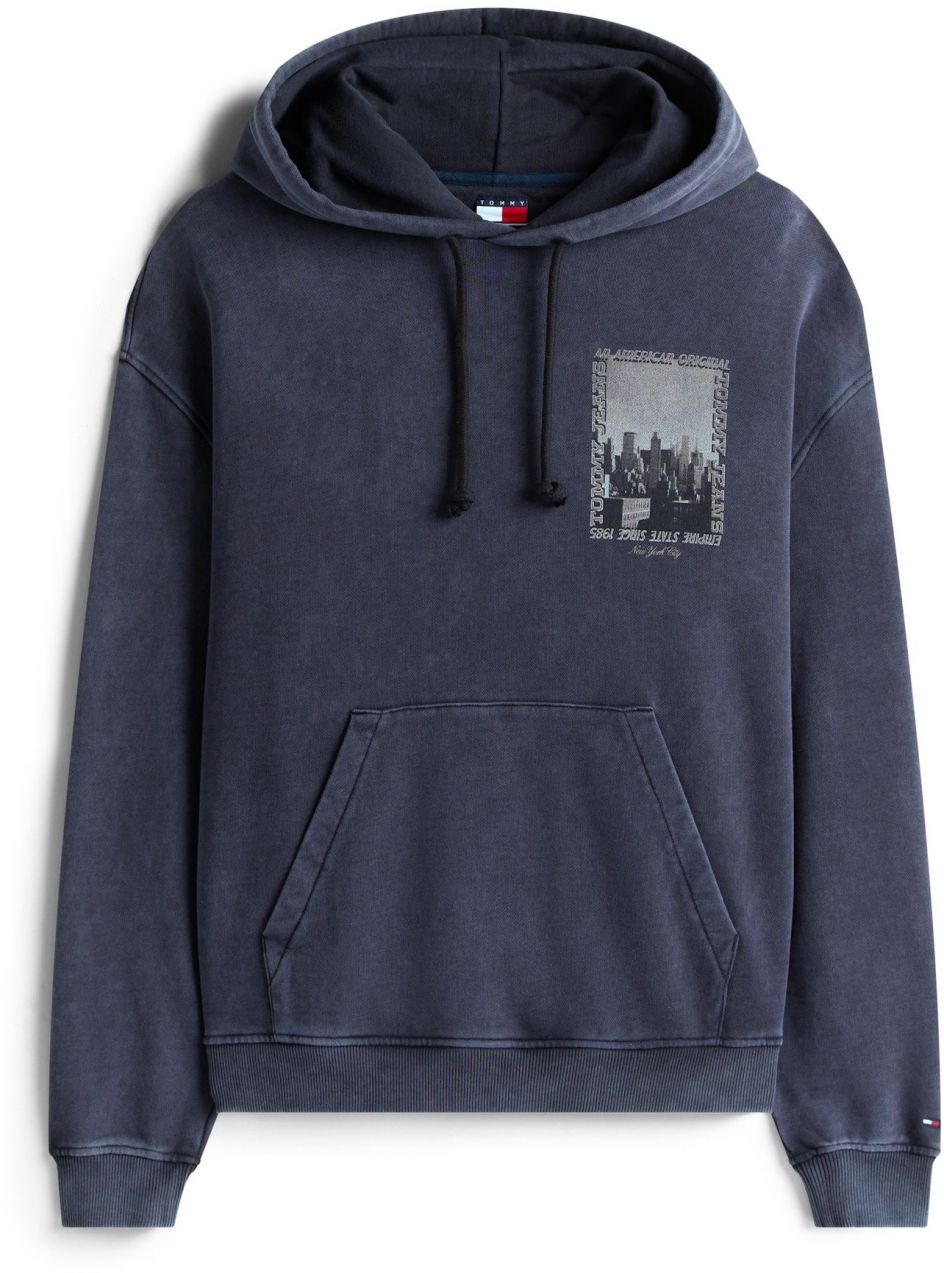 Tommy Jeans Mikina  námornícka modrá / sépiová / tmavosivá / biela