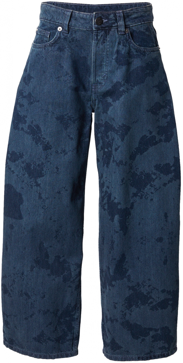 Monki Džínsy  modrá denim