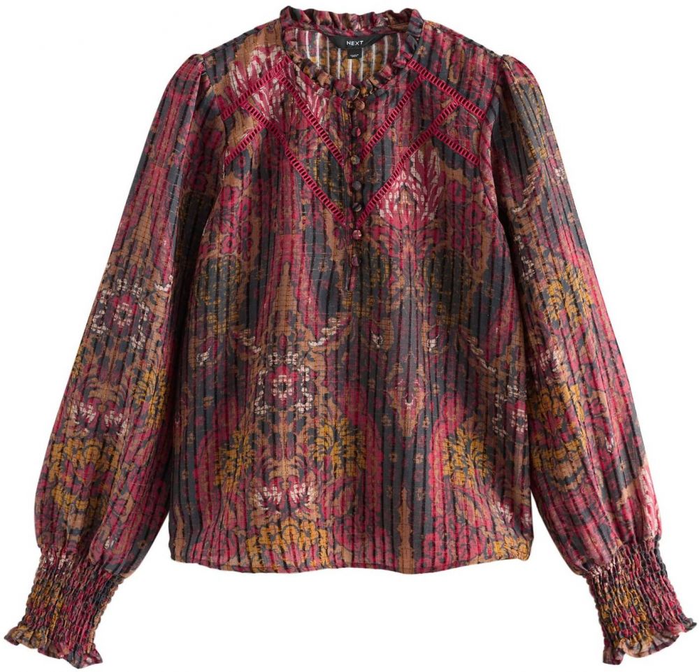 Next Blúzka  námornícka modrá / žltá / červená