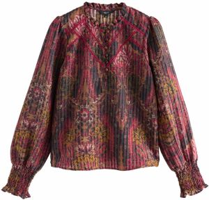 Next Blúzka  námornícka modrá / žltá / červená