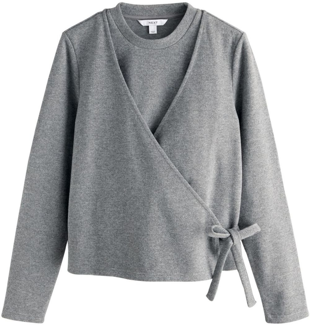 Next Kardigán  sivá melírovaná