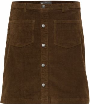 ONLY Carmakoma Sukňa 'AMAZING'  hnedá