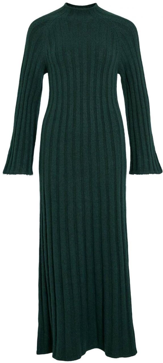 VILA Pletené šaty 'CLEO'  jedľová