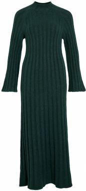 VILA Pletené šaty 'CLEO'  jedľová