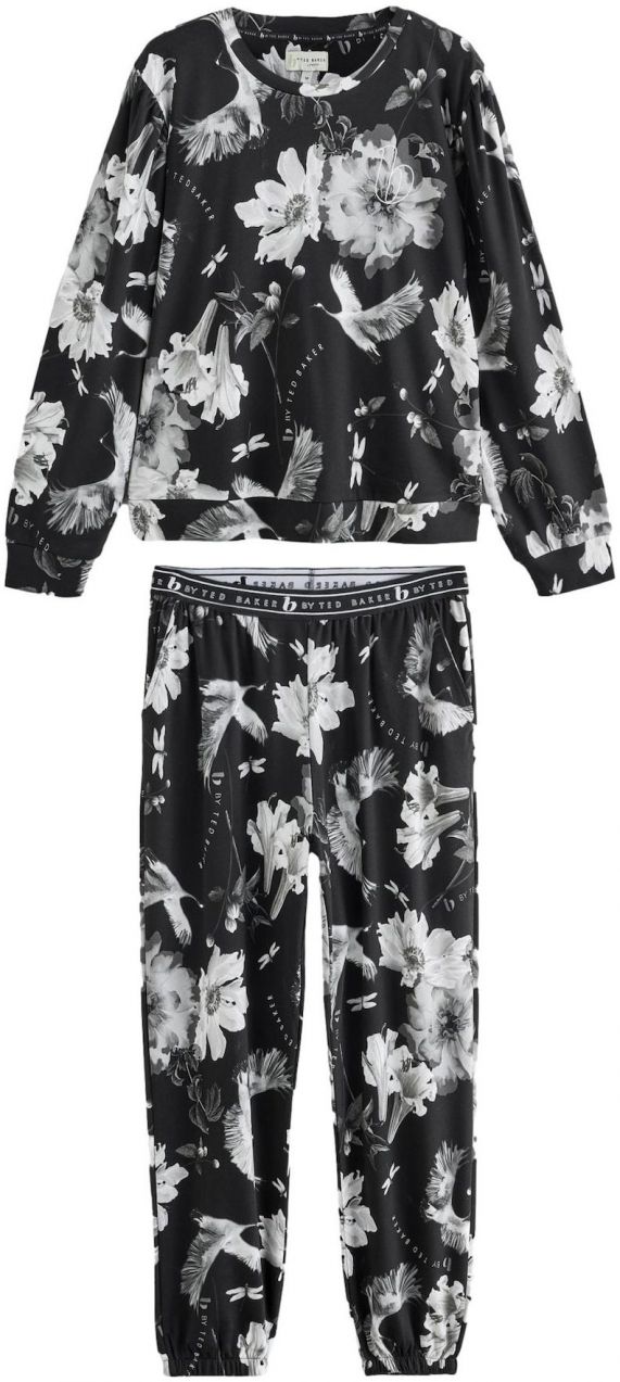 B by Ted Baker Pyžamo  sivá / čierna / biela