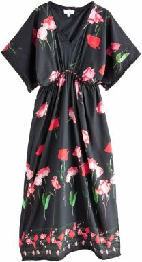 B by Ted Baker Plážové šaty  zelená / červená / čierna / biela
