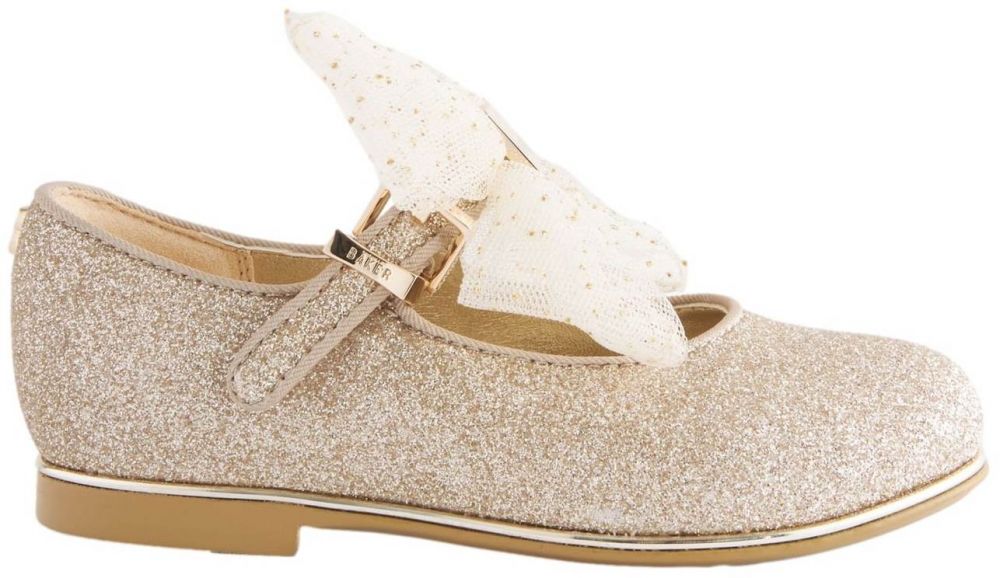 Baker by Ted Baker Baleríny  zlatá