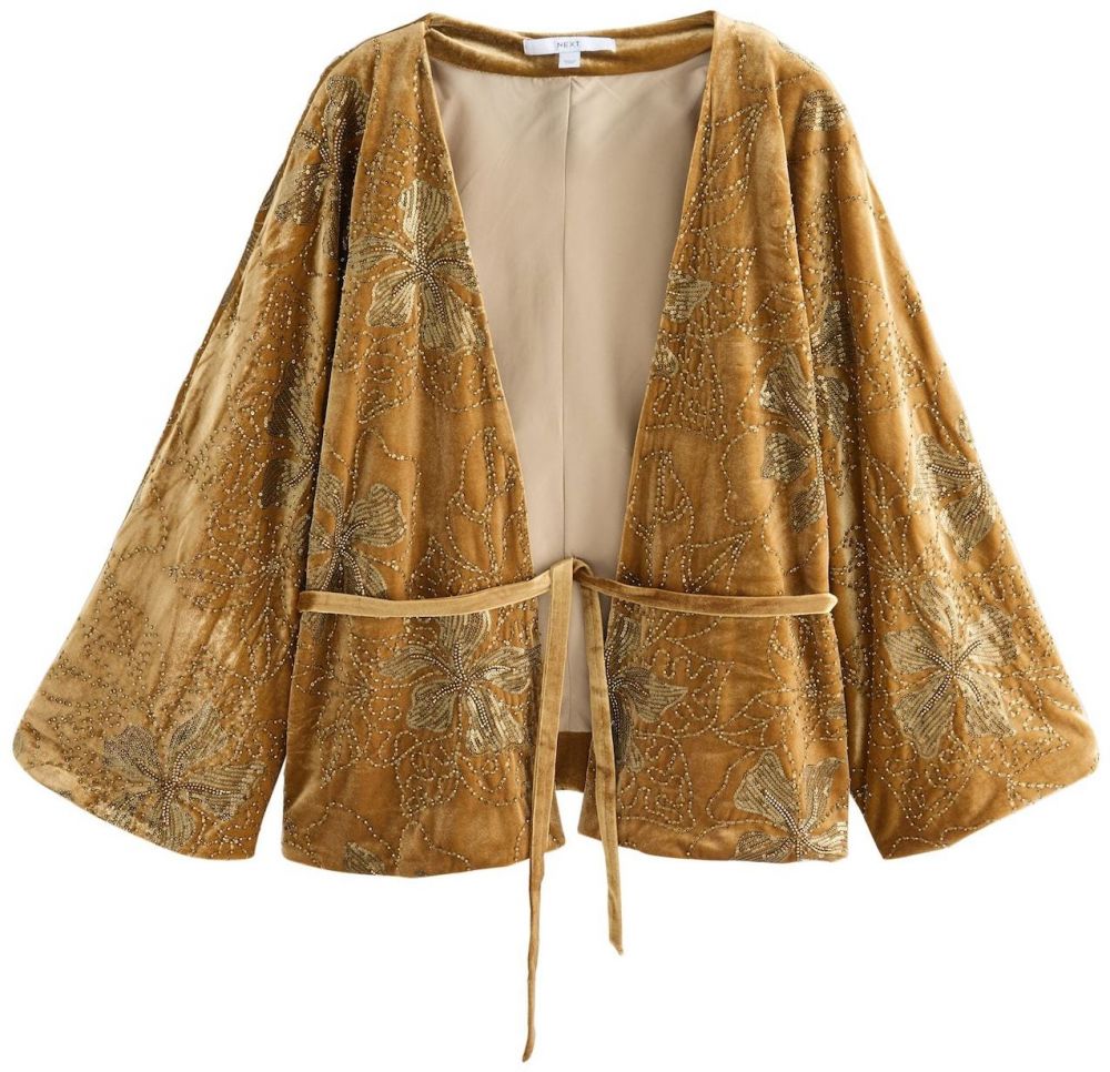Next Prechodná bunda  zlatá