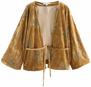 Next Prechodná bunda  zlatá