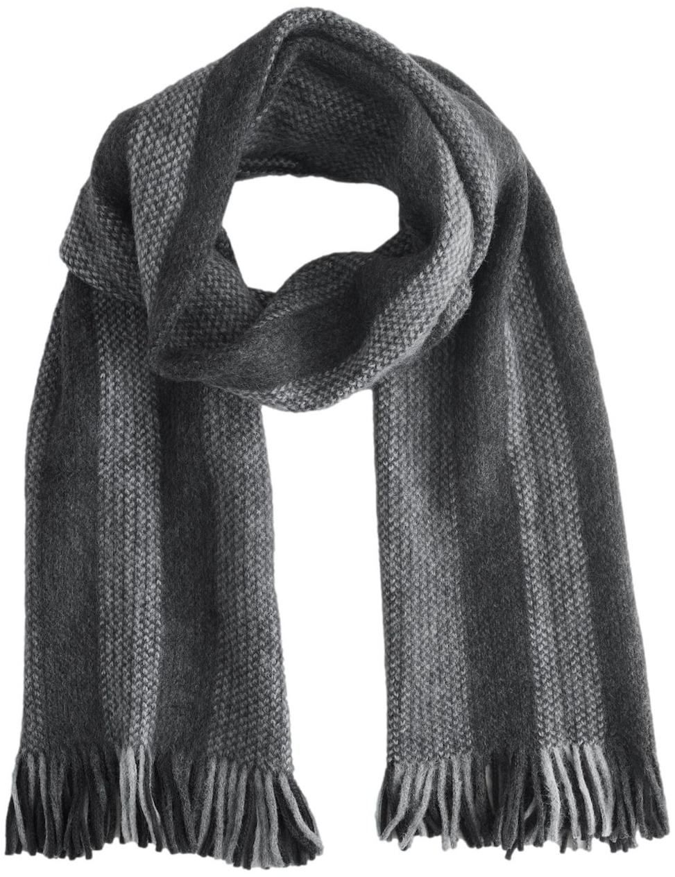 Next Šál  antracitová / kamenná