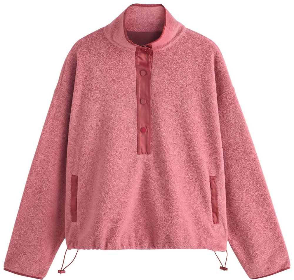 Next Flisová bunda  malinová