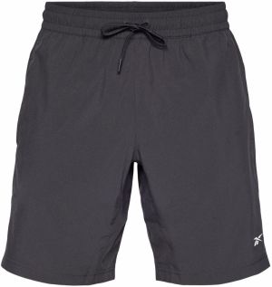 Reebok Športové nohavice  čierna / biela