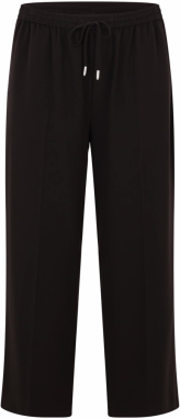 Guido Maria Kretschmer Curvy Nohavice s pukmi 'Betty'  čierna