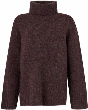 VERO MODA Sveter 'INGRID'  vínovo červená