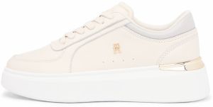 TOMMY HILFIGER Nízke tenisky  béžová / sivá