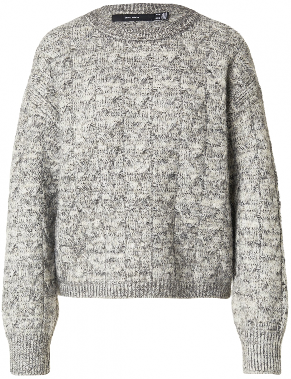 VERO MODA Sveter 'VMIDA'  sivá melírovaná