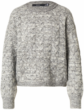 VERO MODA Sveter 'VMIDA'  sivá melírovaná