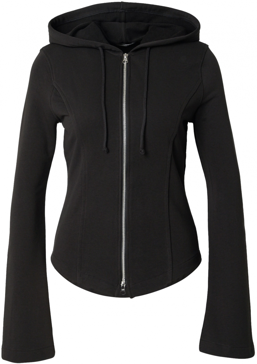 Monki Tepláková bunda  čierna