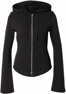 Monki Tepláková bunda  čierna