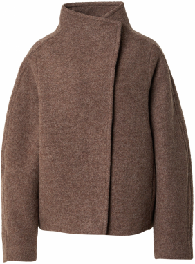 & Other Stories Prechodná bunda  hnedá melírovaná