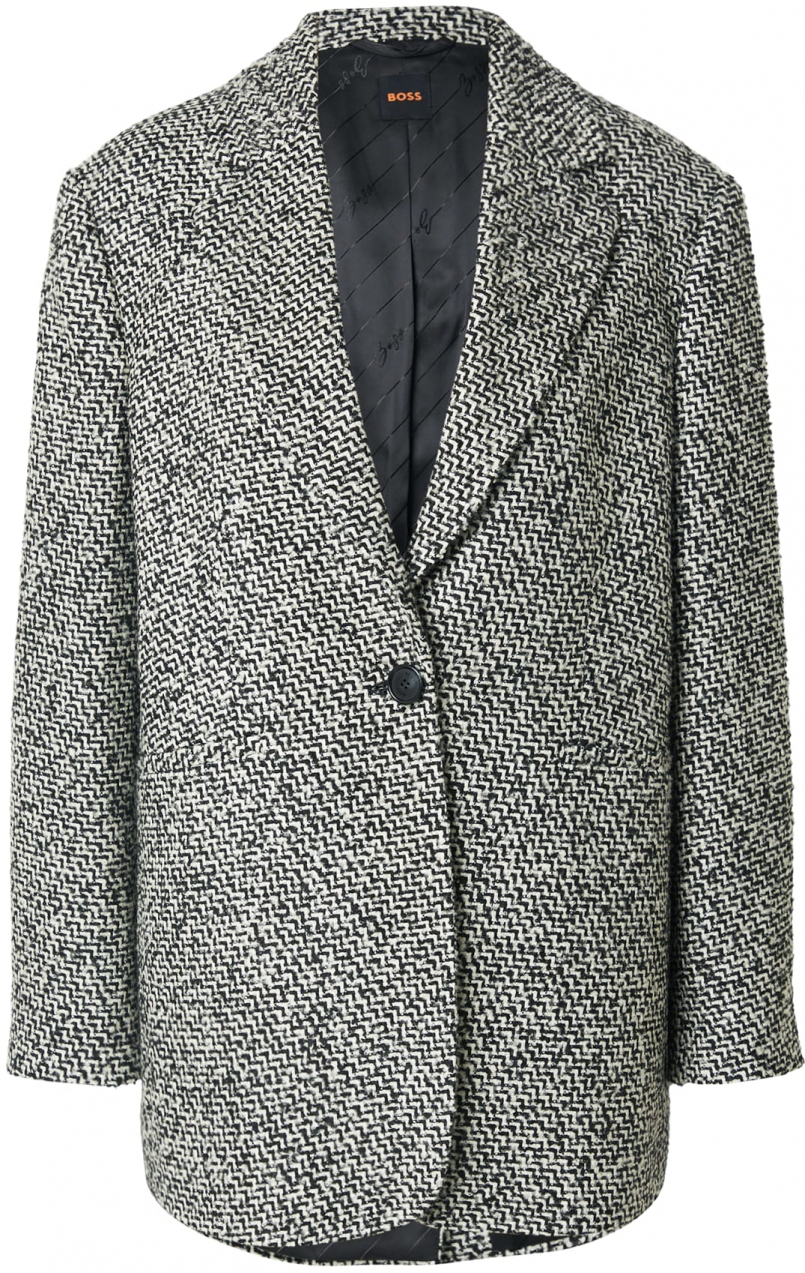 BOSS Blejzer 'Jasata'  čierna / biela