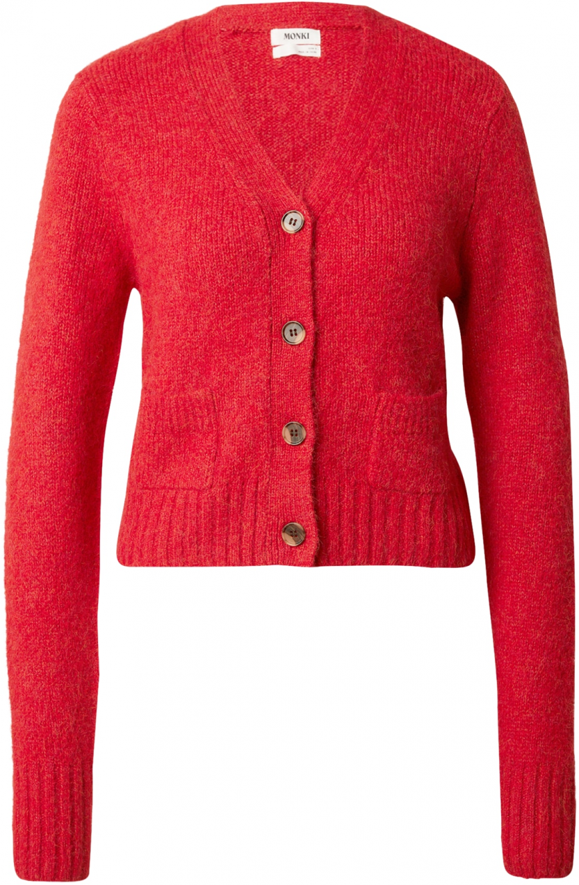 Monki Kardigán  červená
