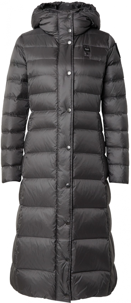 Blauer.USA Zimný kabát  tmavosivá