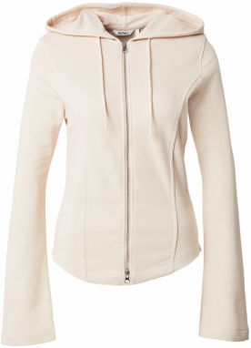 Monki Tepláková bunda  svetlobéžová