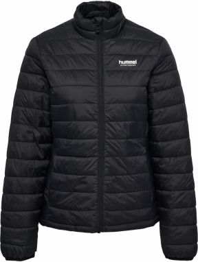 Hummel Športová bunda 'Blown'  čierna / biela