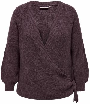 ONLY Carmakoma Sveter  hnedá