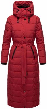 NAVAHOO Zimný kabát  červená / čierna