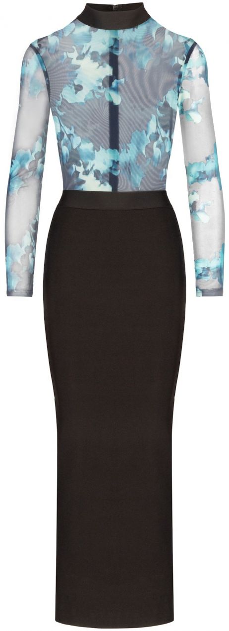 Kraimod Večerné šaty  svetlomodrá / čierna