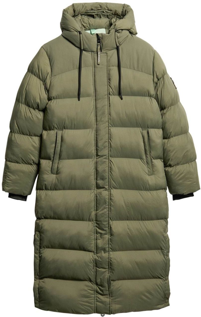 Superdry Zimný kabát  olivová