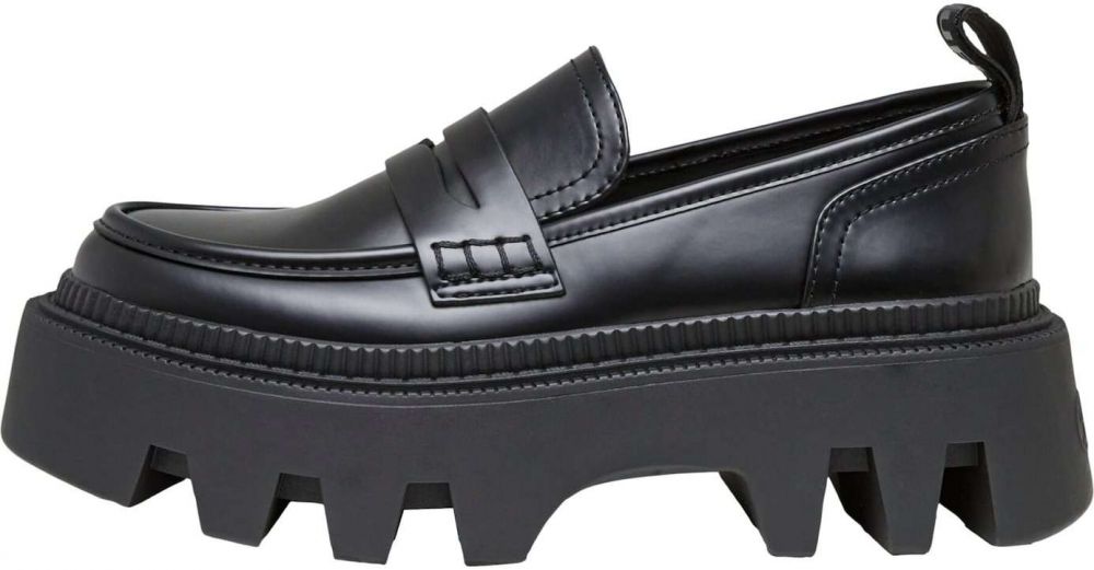 BUFFALO Papuče 'Flora'  čierna