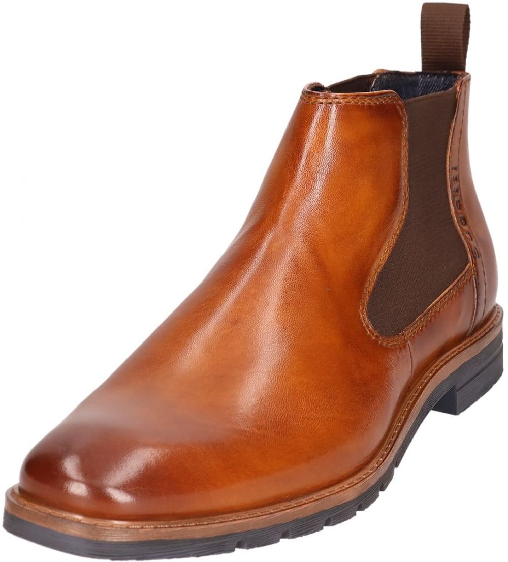 bugatti Chelsea čižmy  koňaková