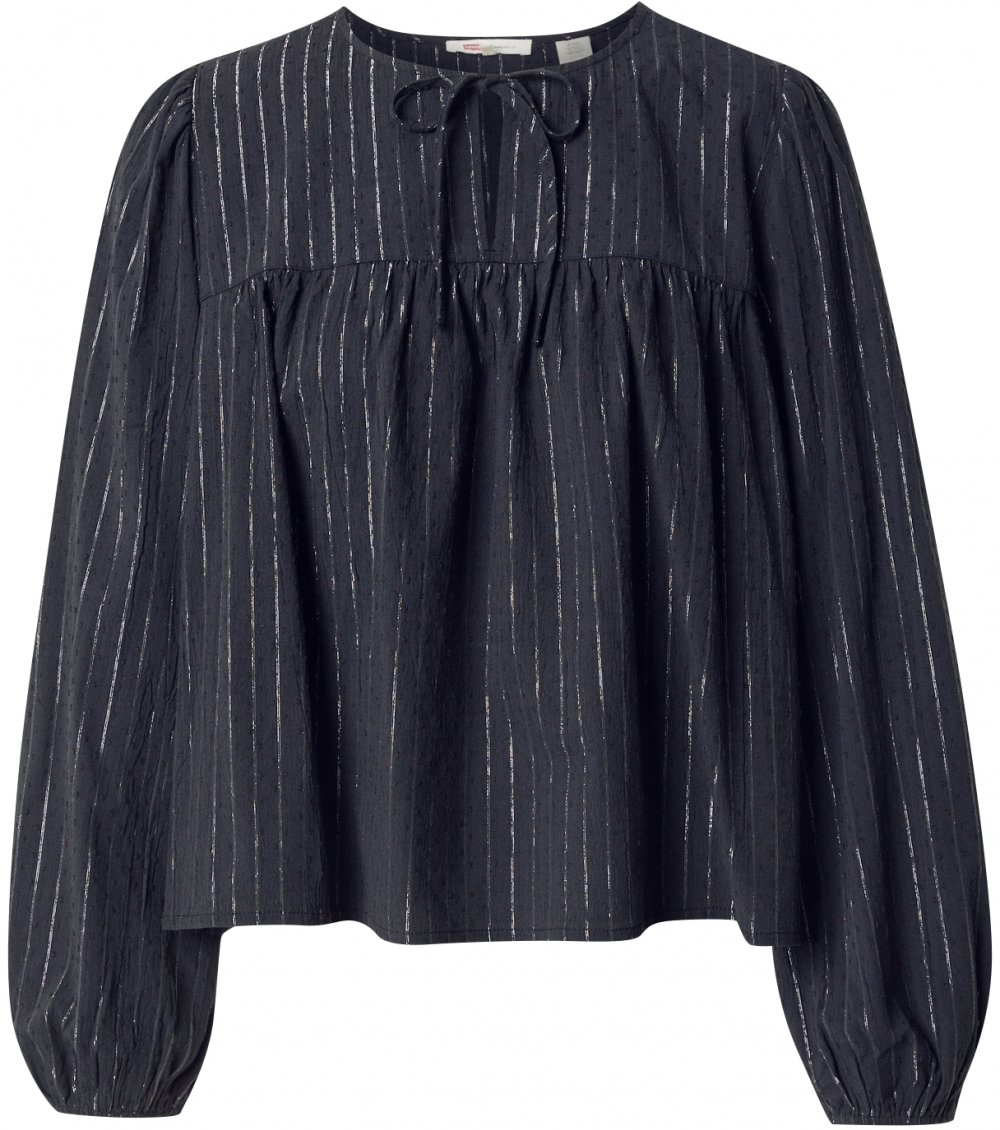 LEVI'S ® Blúzka 'JOSEPHINE'  čierna / strieborná
