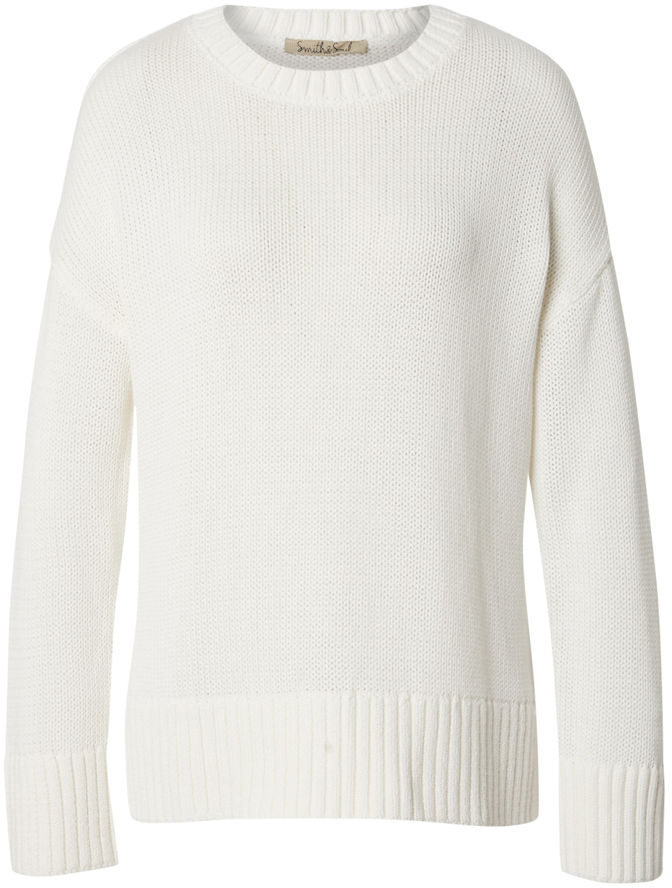 Smith&Soul Sveter  biela