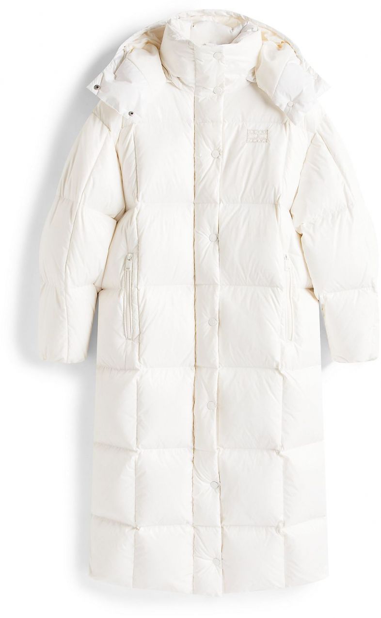 Tommy Jeans Zimný kabát 'Alaska'  biela