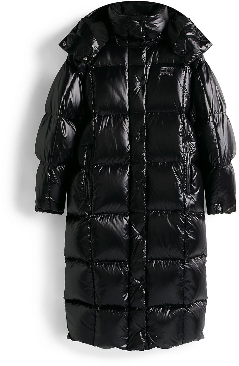 Tommy Jeans Zimný kabát 'Alaska'  čierna