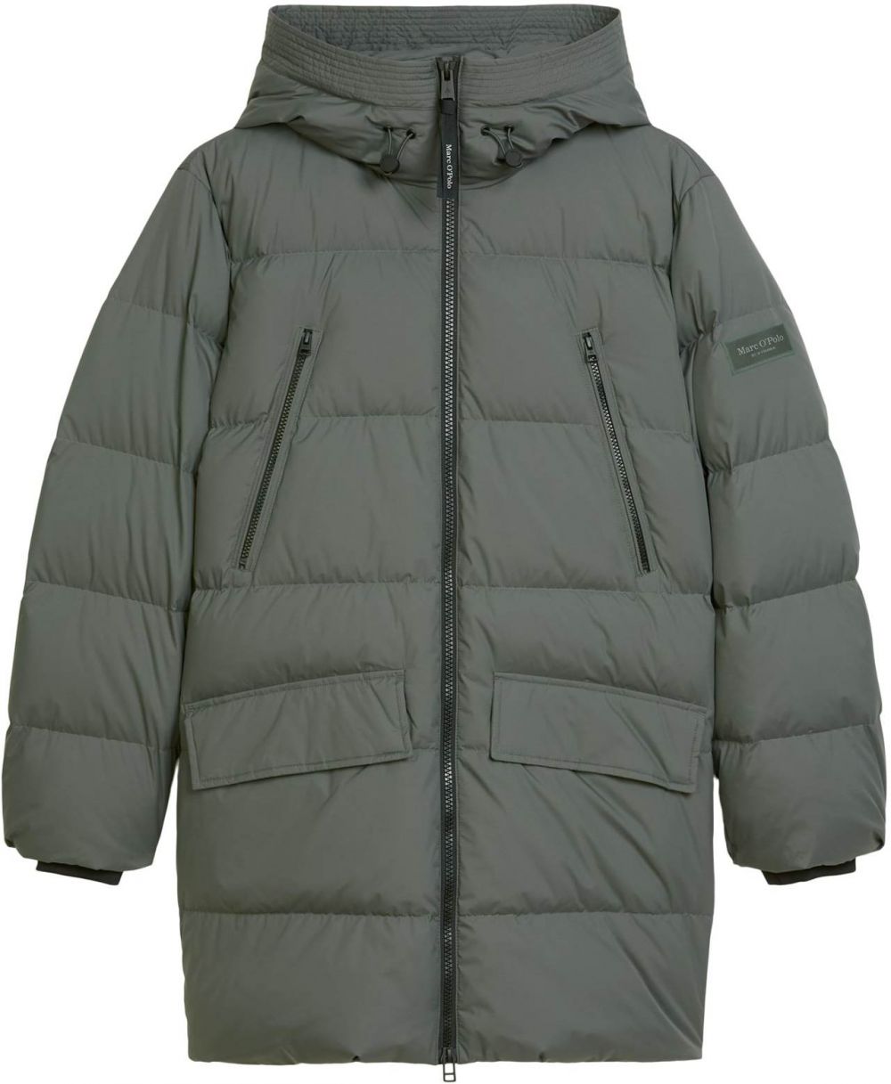 Marc O'Polo Zimný kabát  tmavozelená