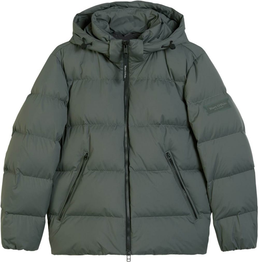 Marc O'Polo Zimná bunda  tmavozelená
