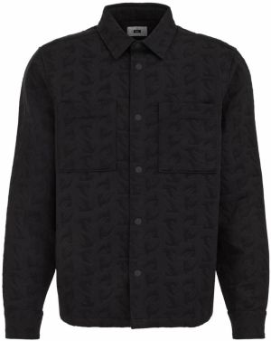 WE Fashion Prechodná bunda  čierna