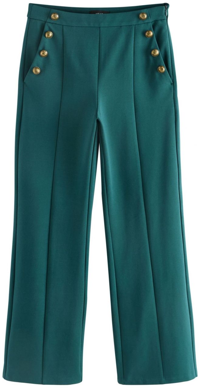 Next Nohavice  modrozelená