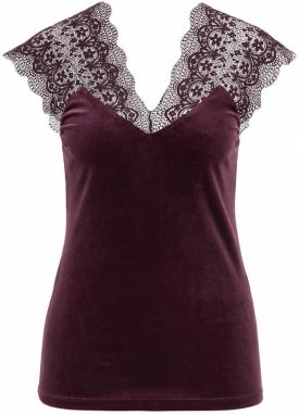 WE Fashion Top  baklažánová