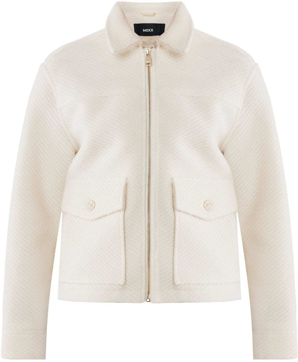 MEXX Prechodná bunda  krémová