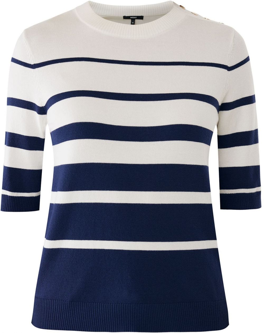 MEXX Sveter  námornícka modrá / biela