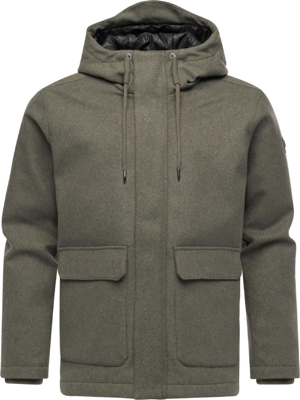 Ragwear Zimná bunda 'Mr Them Felt Youmodo'  tmavozelená